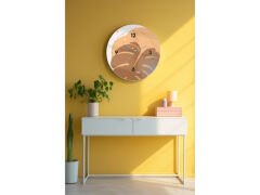 Dekoratif Cam Duvar Saati-1534