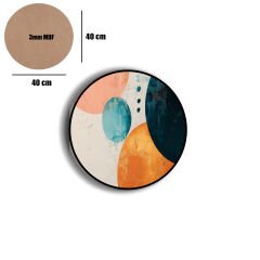 Amarikan Servis, Mdf Supla Takımı 6 Adet (6'lı Takım ), 6'lı Bardak Altlığı Hedliyeli 267