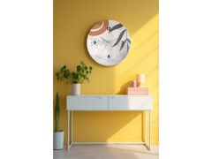 Dekoratif Cam Duvar Saati-1570