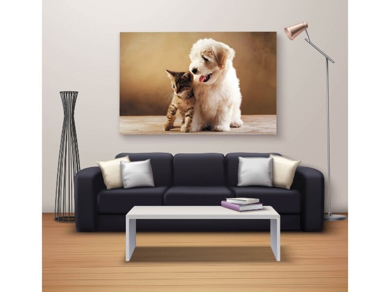 Dekoratif Baskı Özel Tasarım Dikdödrtgen Kanvas Tablo 226