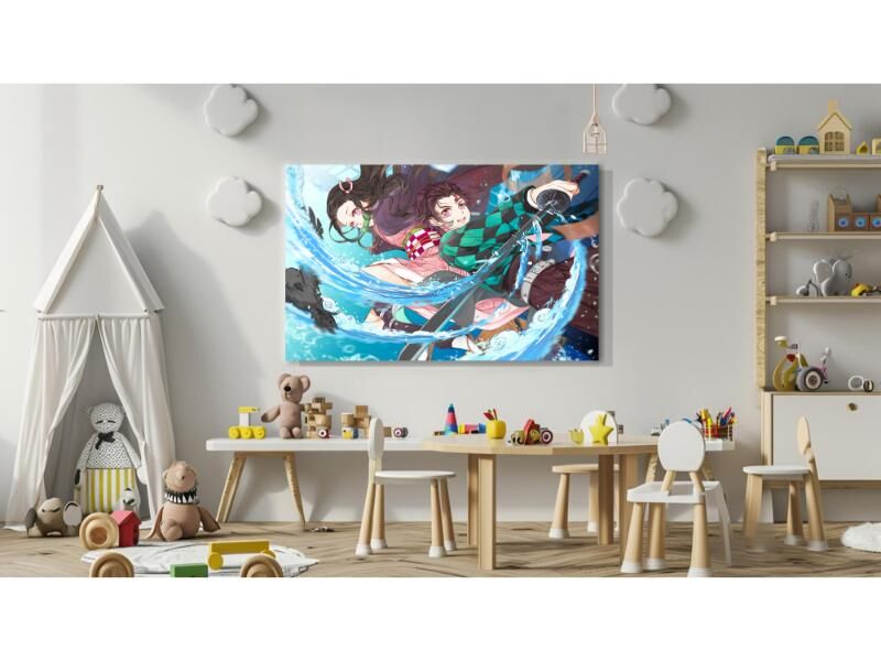 Dekoratif Baskı Anime Kanvas Tablıo 154