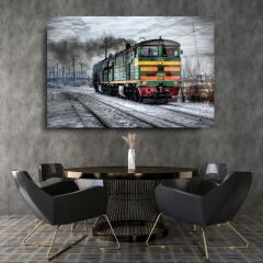 Tren Cam Tablo Özel Tasarım Ofis, Mutfak Çocuk Odası, Salon Dekorasyon