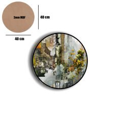 Amarikan Servis, Mdf Supla Takımı 6 Adet (6'lı Takım ), 6'lı Bardak Altlığı Hedliyeli 281