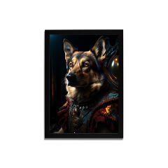 Yapay Zeka Görselli MDF Plastik Çerçeveli Dekoratif Tablo