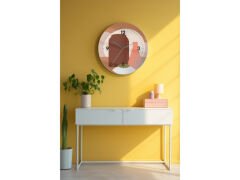 Dekoratif Cam Duvar Saati-1627