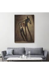 Sürreal Depresyon Duvar Tablosu-6111