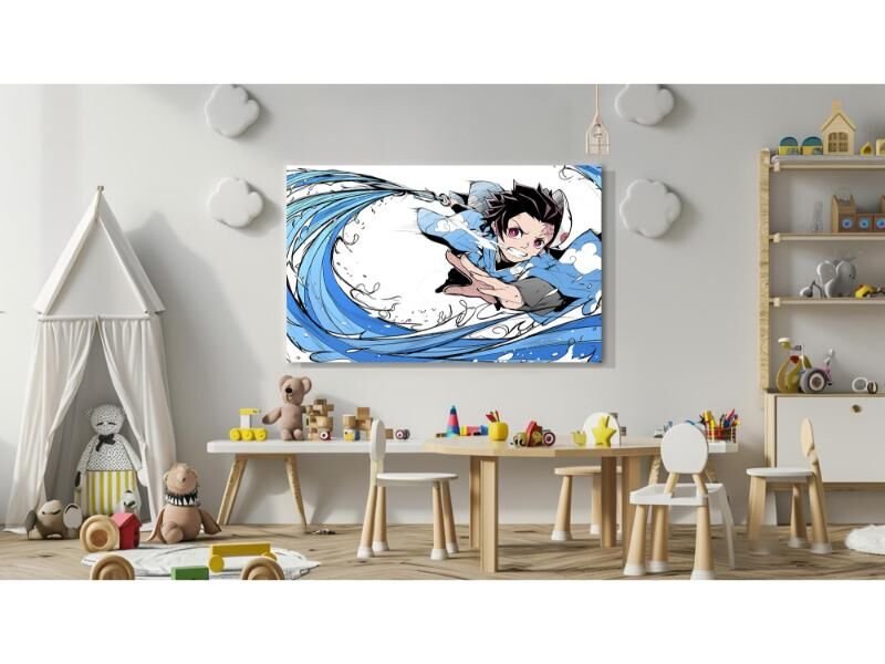Dekoratif Baskı Anime Kanvas Tablıo 175