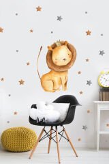 Lion Duvar Sticker