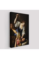 Giuseppe Vermiglio'un Jael and Sisera İsimli Eseri Dekoratif Duvar Tablosu-6121