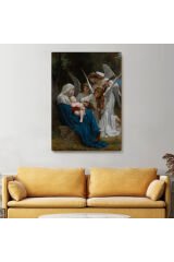 Song of the Angels, Meleklerin Şarkısı Dekoratif Duvar Tablosu-6123