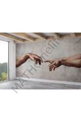 Ademin Yaratılışı Michelangelo Duvar Kağıdı-3753