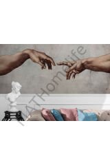 Ademin Yaratılışı Michelangelo Duvar Kağıdı-3753