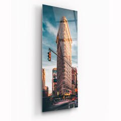 Flatiron Panoramik Cam Tablo Özel Tasarım Ofis, Mutfak Çocuk Odası, Salon Dekorasyon