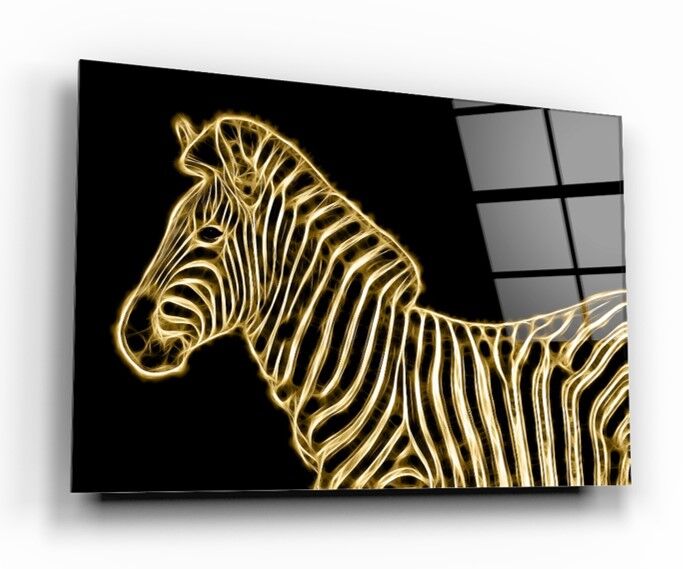 Zebra Cam Tablo Özel Tasarım Ofis, Mutfak Çocuk Odası, Salon Dekorasyon