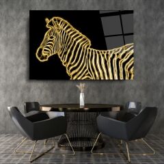 Zebra Cam Tablo Özel Tasarım Ofis, Mutfak Çocuk Odası, Salon Dekorasyon