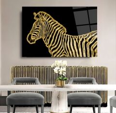 Zebra Cam Tablo Özel Tasarım Ofis, Mutfak Çocuk Odası, Salon Dekorasyon