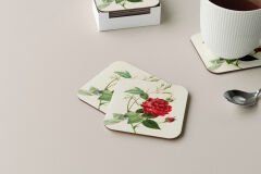 Dekoratif Bardak Altlığı Çiçekler 125