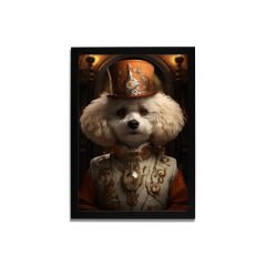 Yapay Zeka Görselli MDF Plastik Çerçeveli Dekoratif Tablo