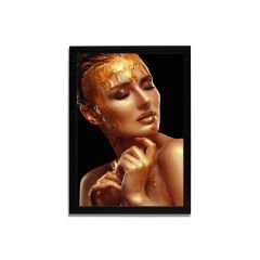 Yapay Zeka Görselli MDF Plastik Çerçeveli Dekoratif Tablo