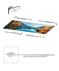 Manzara Panoramik Cam Tablo Özel Tasarım Ofis, Mutfak Çocuk Odası, Salon Dekorasyon