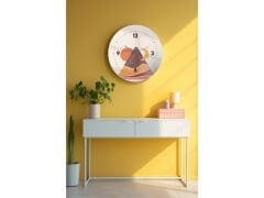 Dekoratif Cam Duvar Saati-1732