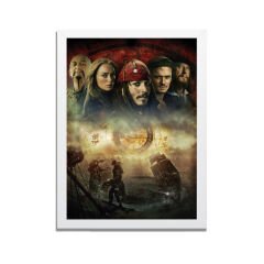 Dizi- Film Karakter ve Afişleri MDF Plastik Çerçeveli Dekoratif Tablo 01