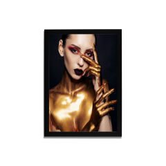 Yapay Zeka Görselli MDF Plastik Çerçeveli Dekoratif Tablo