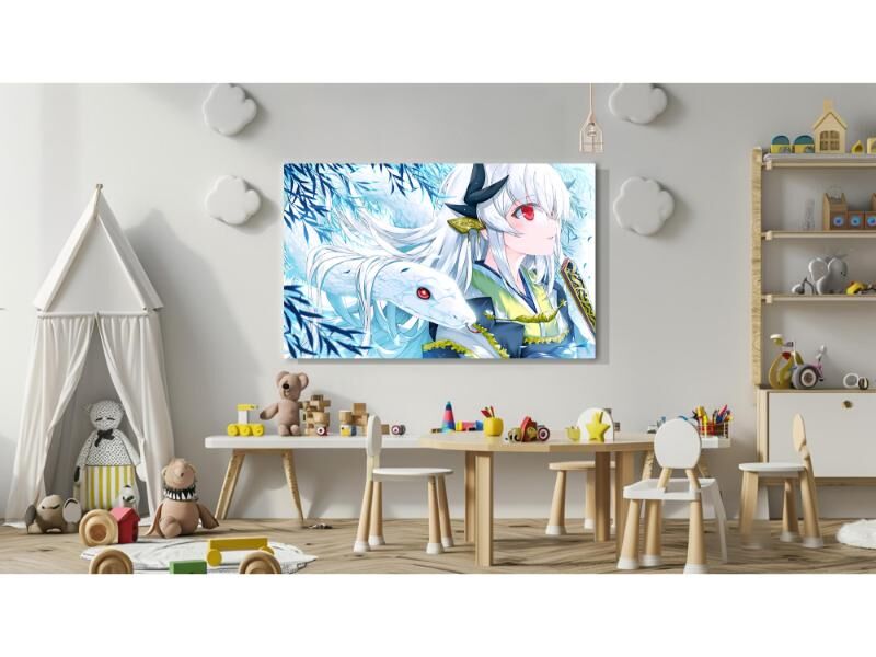 Dekoratif Baskı Anime Kanvas Tablıo 205