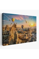 Göreme Kapadokya Manzarası Duvar Tablosu-1245