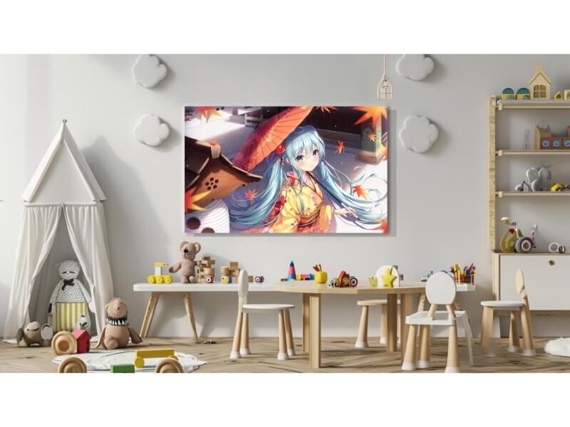 Dekoratif Baskı Anime Kanvas Tablıo 209