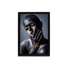 Yapay Zeka Görselli MDF Plastik Çerçeveli Dekoratif Tablo