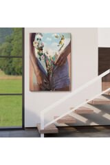 Kadının İçindeki Çiçek Bahçesi Dekoratif Duvar Tablosu-6152