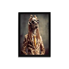 Yapay Zeka Görselli MDF Plastik Çerçeveli Dekoratif Tablo