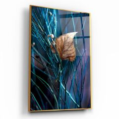 Yaprak Cam Tablo Özel Tasarım Ofis, Mutfak Çocuk Odası, Salon Dekorasyon