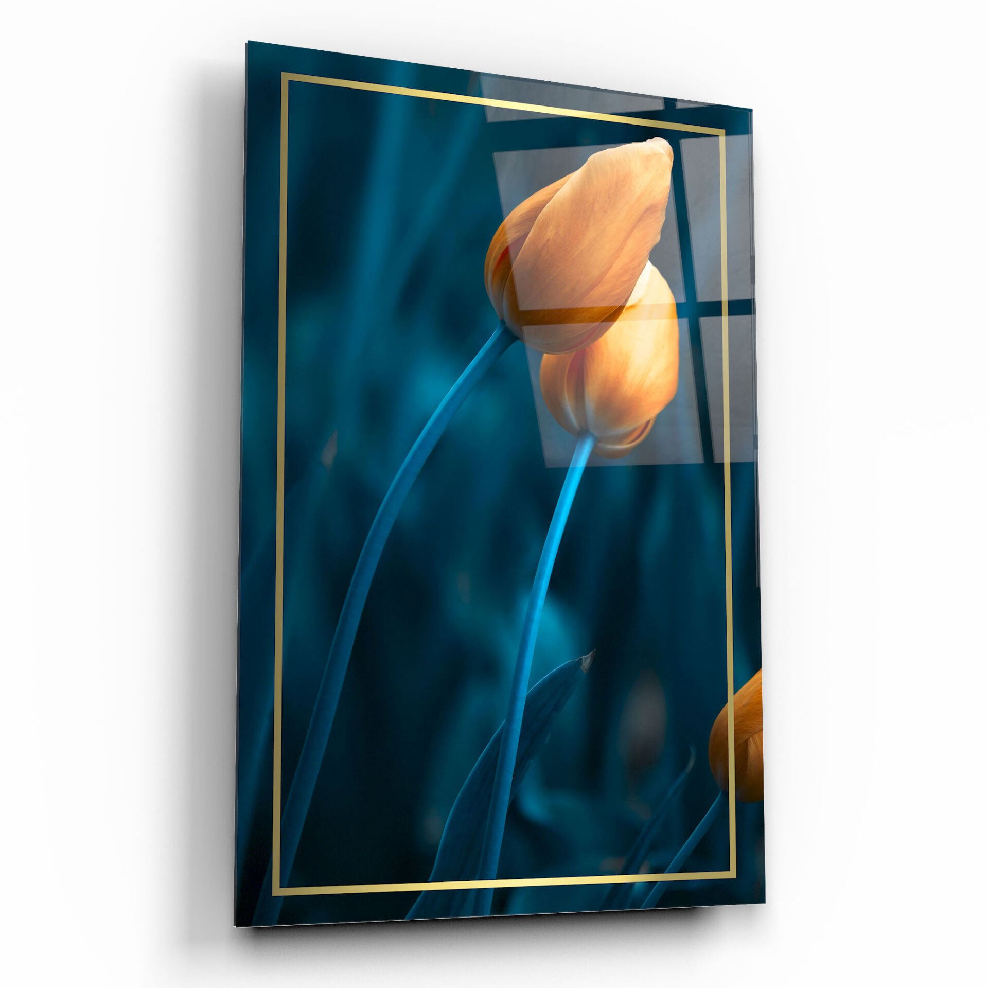 Yaprak Cam Tablo Özel Tasarım Ofis, Mutfak Çocuk Odası, Salon Dekorasyon