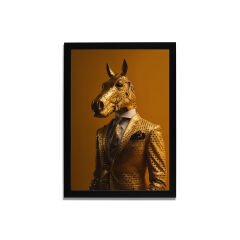 Yapay Zeka Görselli MDF Plastik Çerçeveli Dekoratif Tablo