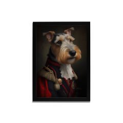 Yapay Zeka Görselli MDF Plastik Çerçeveli Dekoratif Tablo