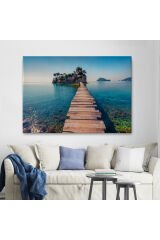 Zakinthos Adası Yunaniztan Dekoratif Kanvas Duvar Tablosu-3584