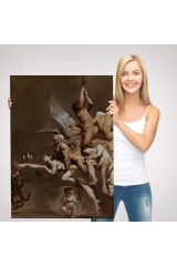 Roberto Ferri'in Kırık Zevkler İsimli Eseri Duvar Tablosu-6182