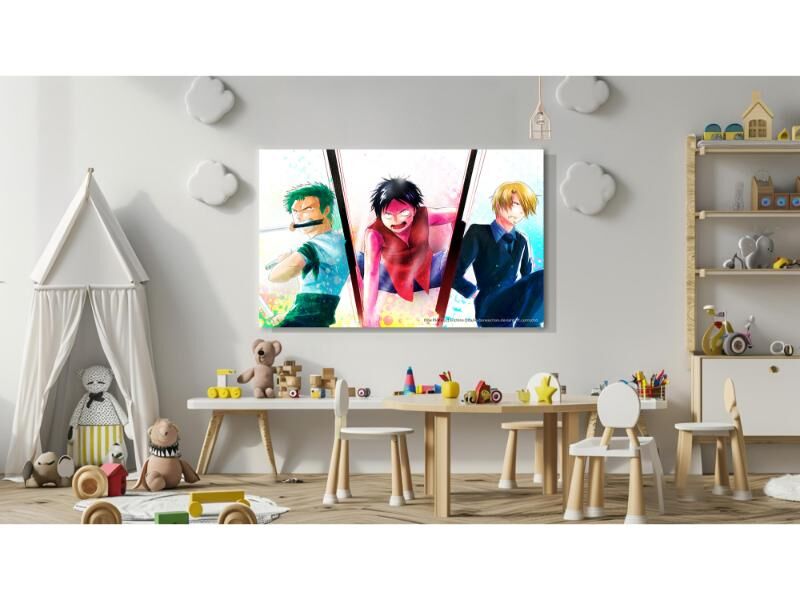 Dekoratif Baskı Anime Kanvas Tablıo 245
