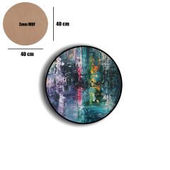 Amarikan Servis, Mdf Supla Takımı 6 Adet (6'lı Takım ), 6'lı Bardak Altlığı Hedliyeli 371