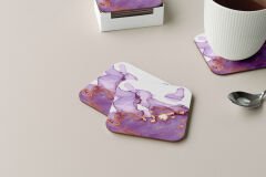 Dekoratif Bardak Altlığı Minimal Desen 21