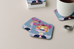 Dekoratif Bardak Altlığı Minimal Desen 25