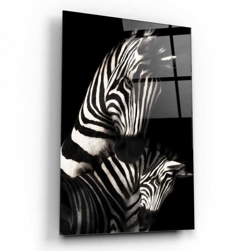 Zebra Cam Tablo Özel Tasarım Ofis, Mutfak Çocuk Odası, Salon Dekorasyon