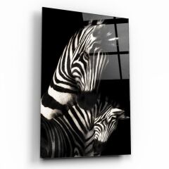 Zebra Cam Tablo Özel Tasarım Ofis, Mutfak Çocuk Odası, Salon Dekorasyon