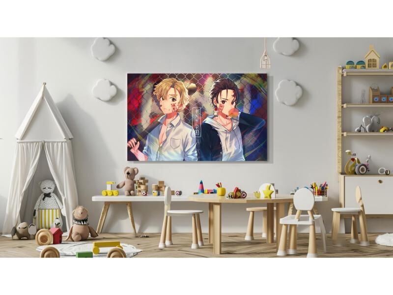 Dekoratif Baskı Anime Kanvas Tablıo 254