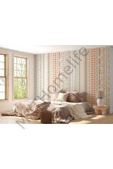 Modern İskandinav Tasarımı Duvar Kağıdı Pastel Geometrik Şekilleri-5502
