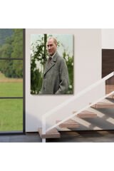 Mustafa Kemal Atatürk Paltolu Fotoğrafı Duvar Tablosu-6199