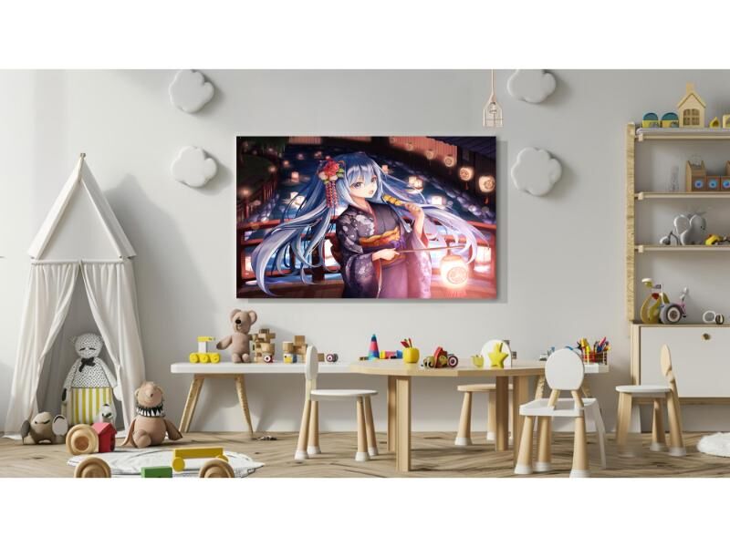 Dekoratif Baskı Anime Kanvas Tablıo 266