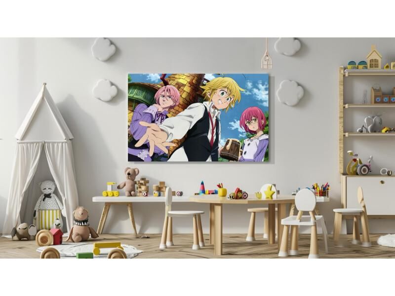 Dekoratif Baskı Anime Kanvas Tablıo 278